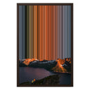 16×24" Framed Canvas - Brown variant