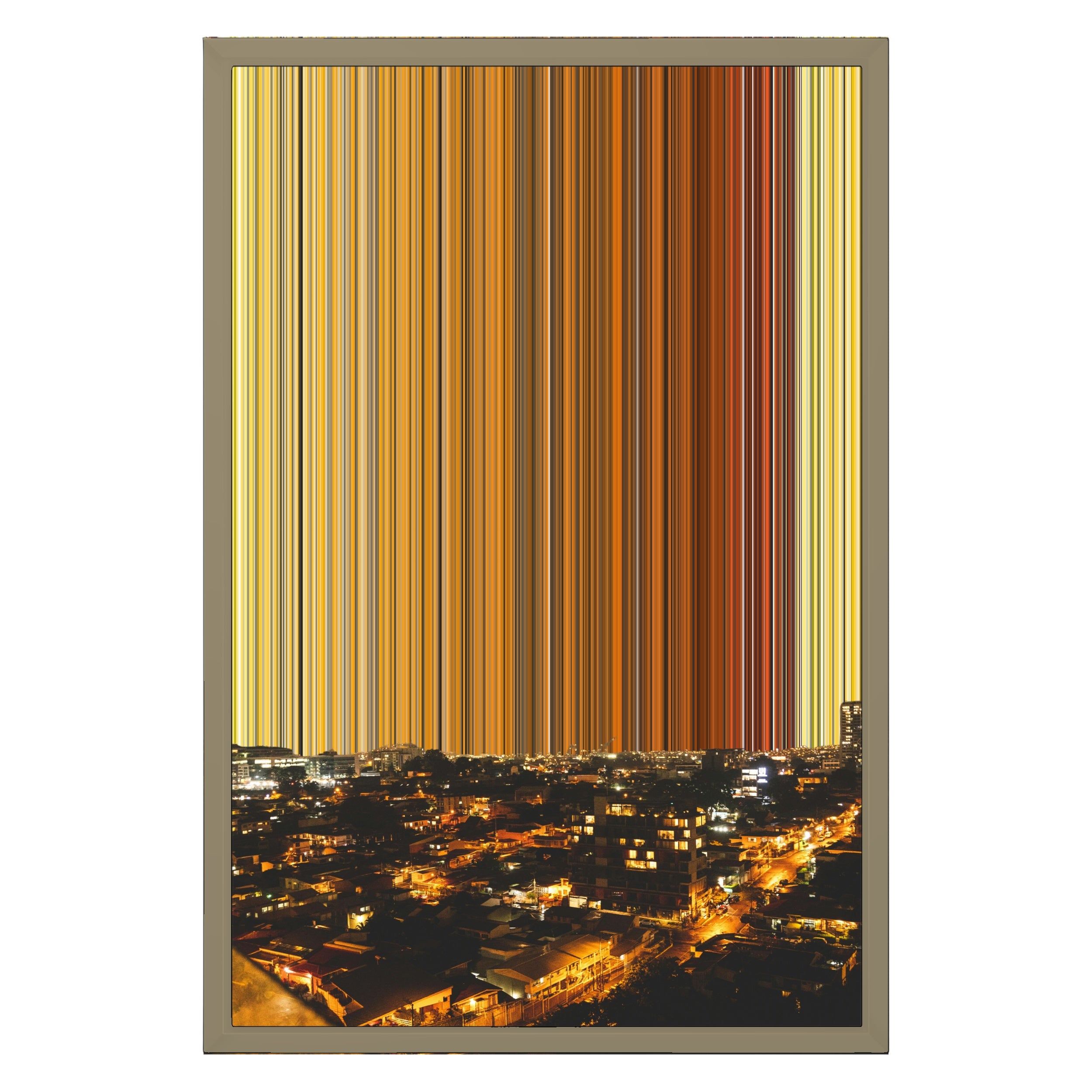 16×24" Framed Canvas - Natural variant