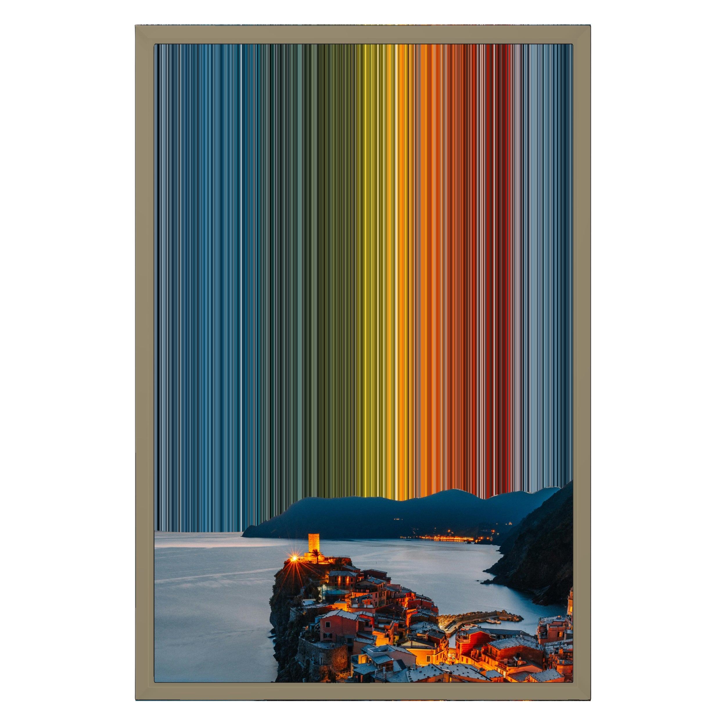 16×24" Framed Canvas - Natural variant