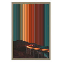 16×24" Framed Canvas - Natural variant