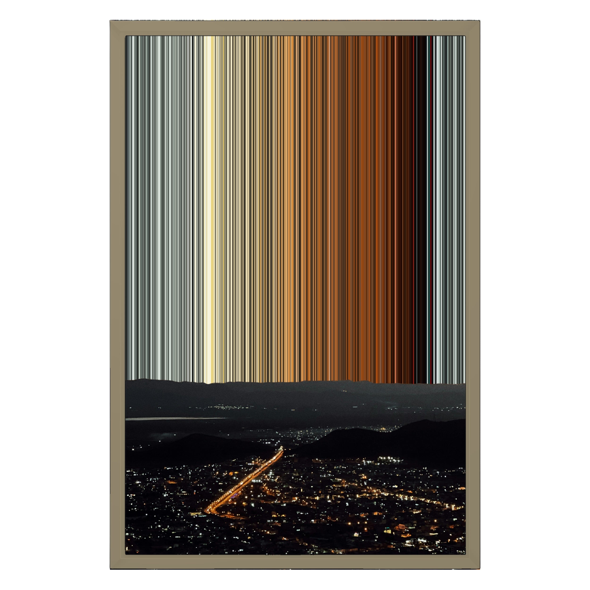 16×24" Framed Canvas - Natural variant