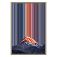 16×24" Framed Canvas - Natural variant