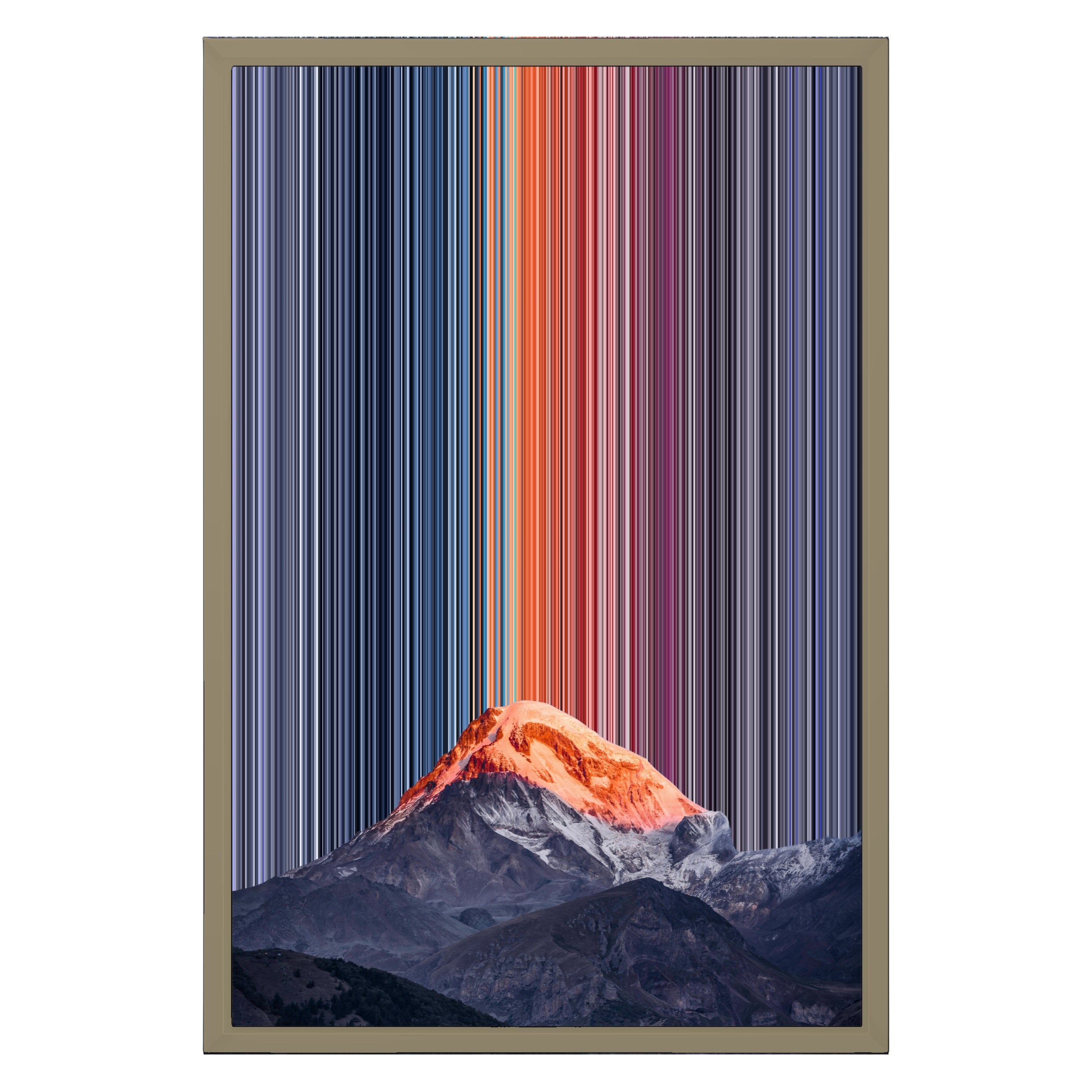 16×24" Framed Canvas - Natural variant