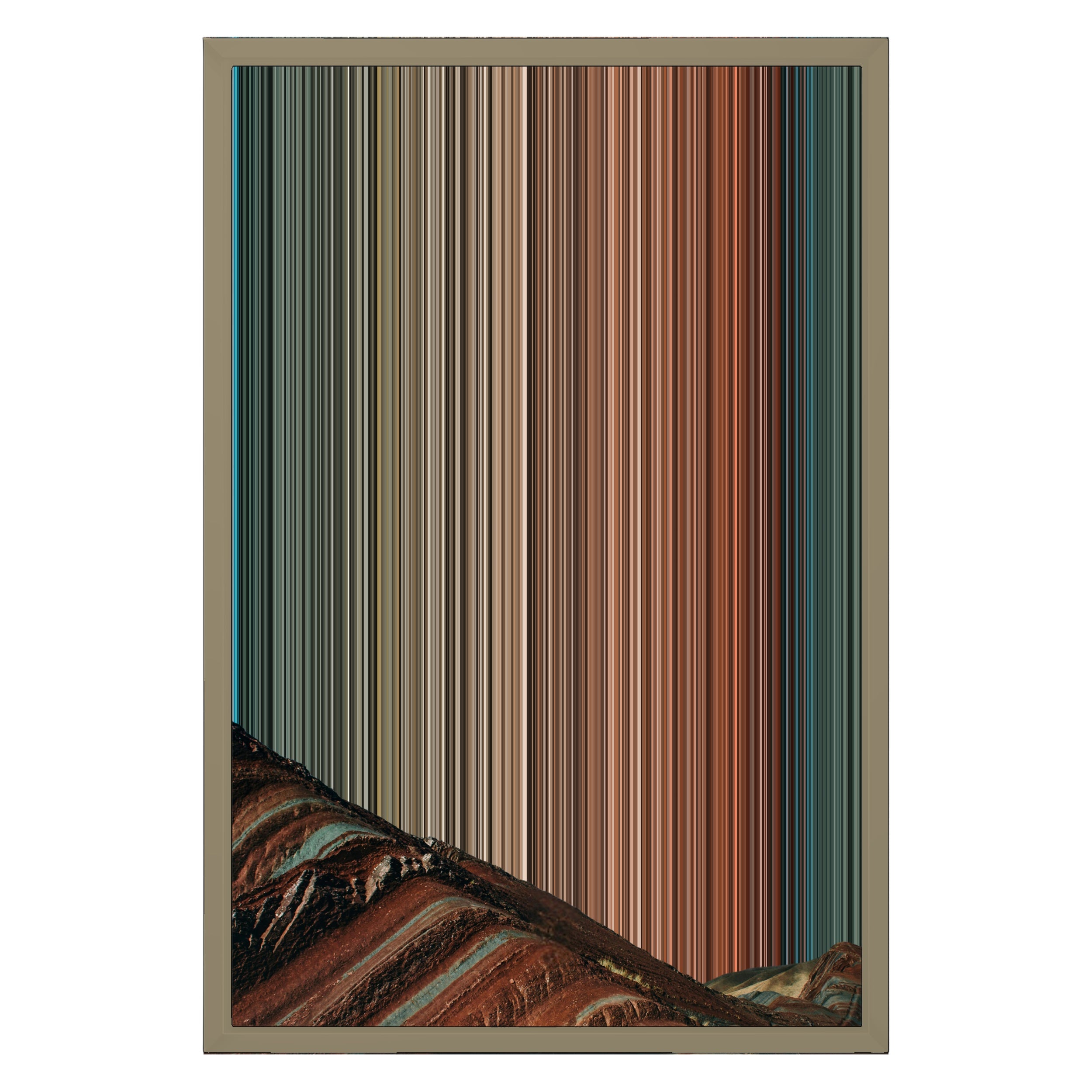 16×24" Framed Canvas - Natural variant