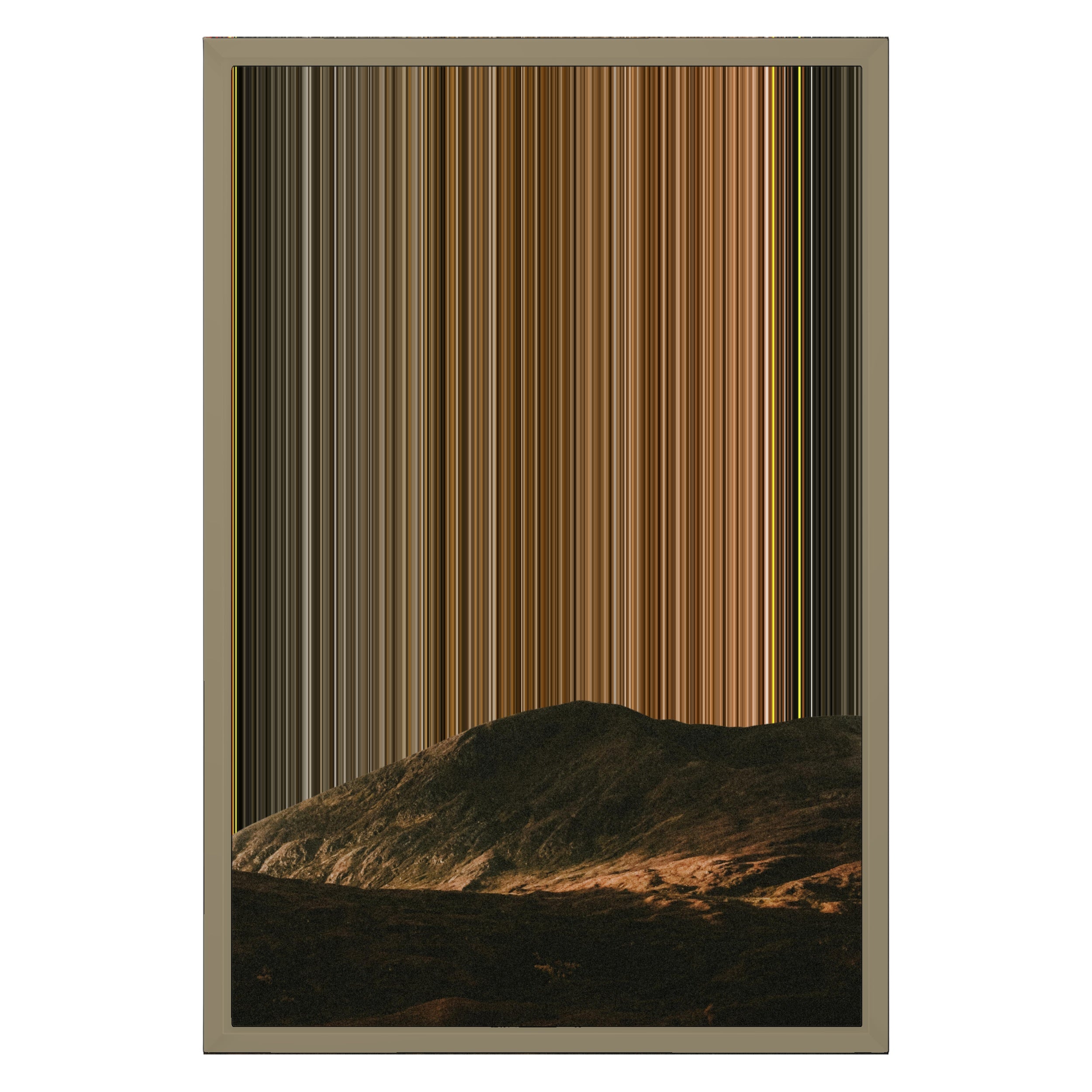 16×24" Framed Canvas - Natural variant