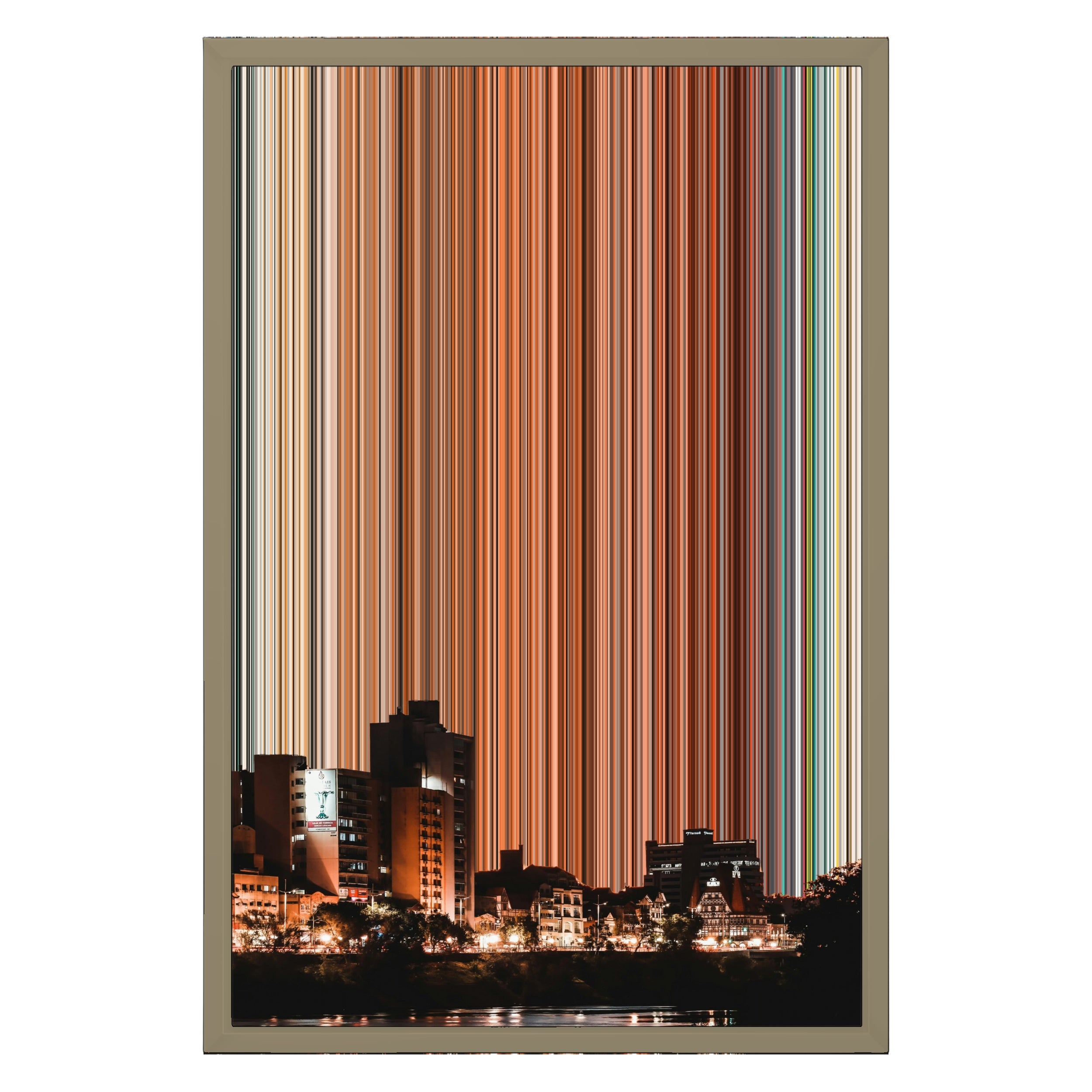 16×24" Framed Canvas - Natural variant