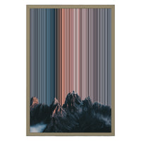 16×24" Framed Canvas - Natural variant