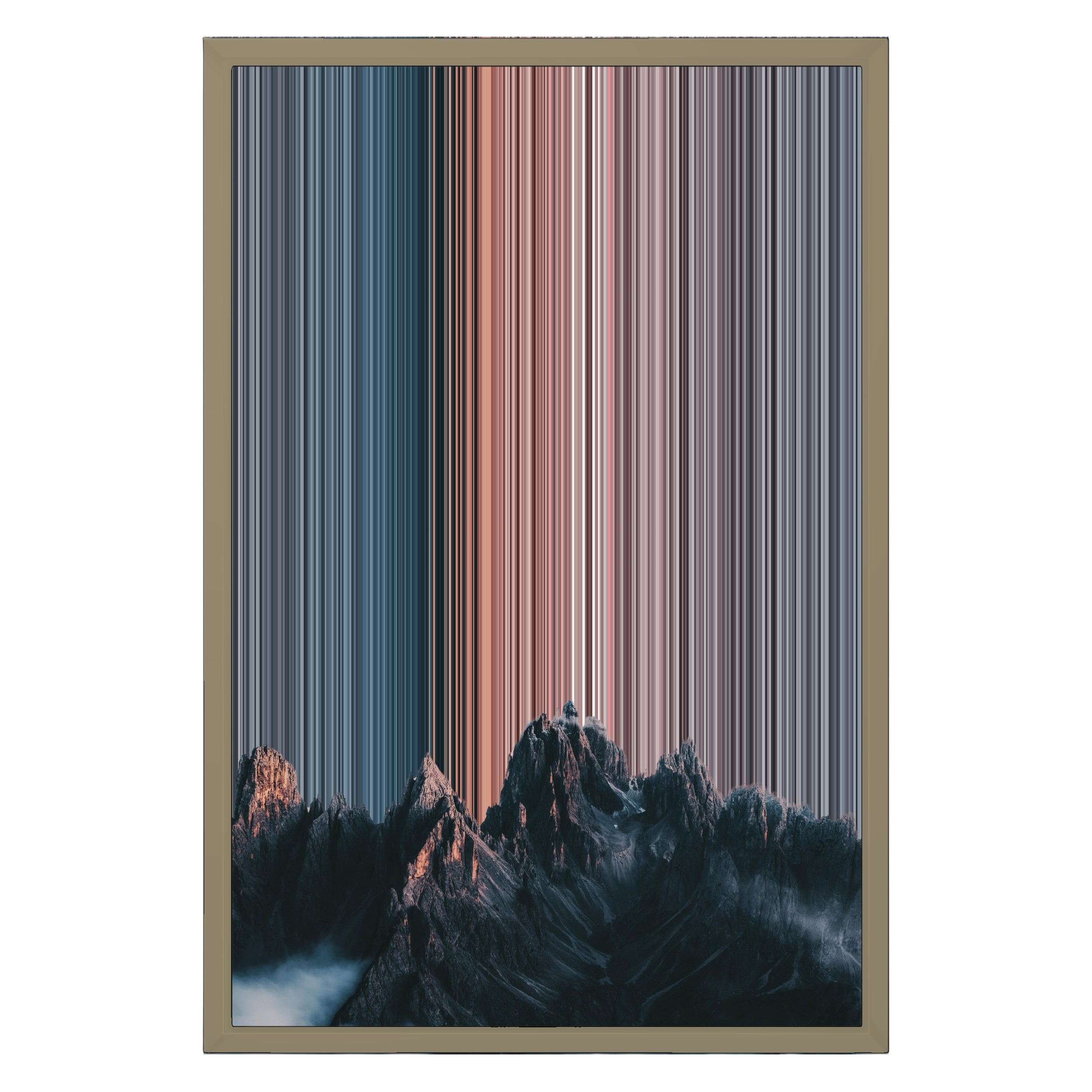 16×24" Framed Canvas - Natural variant