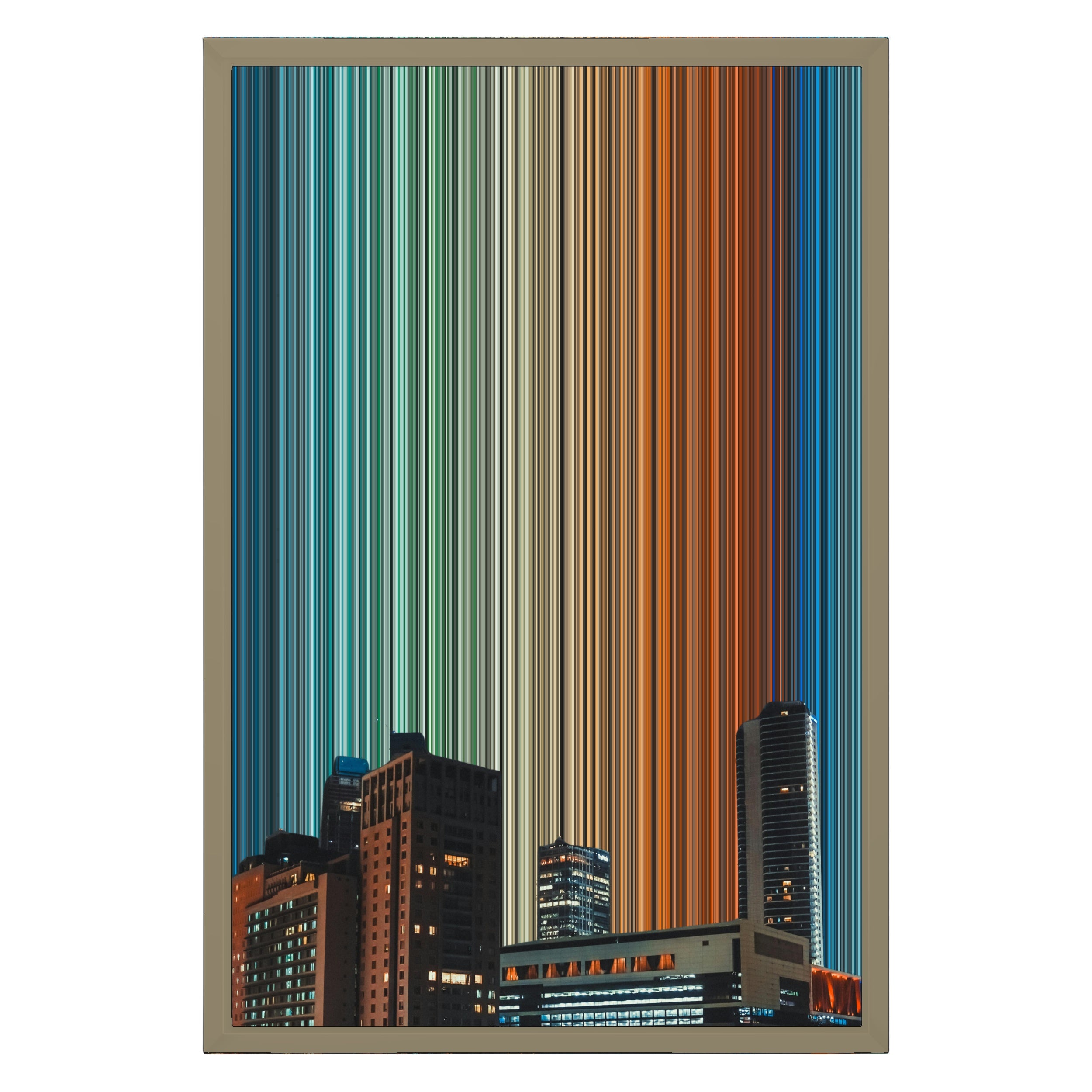 16×24" Framed Canvas - Natural variant