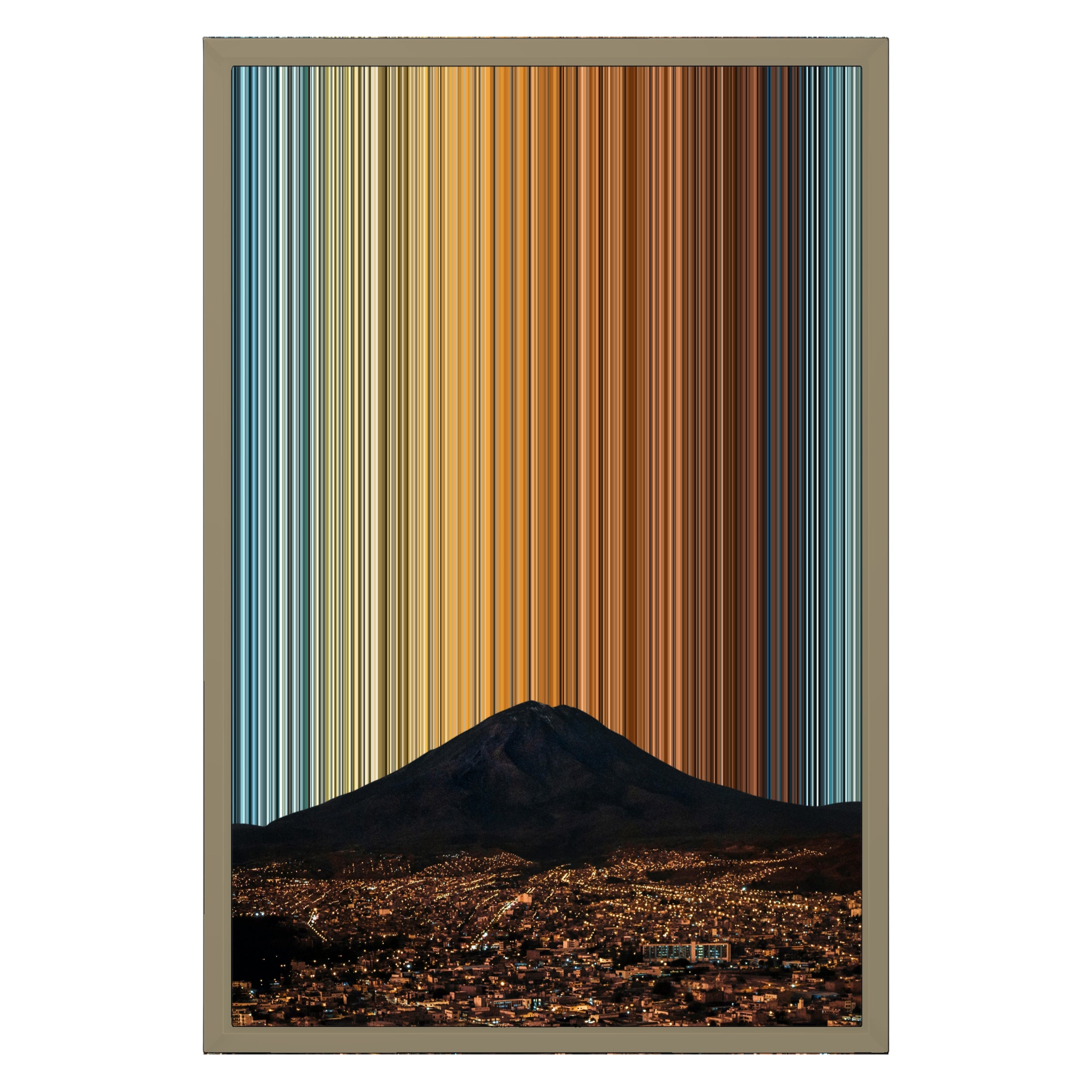 16×24" Framed Canvas - Natural variant