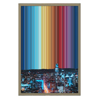 16×24" Framed Canvas - Natural variant