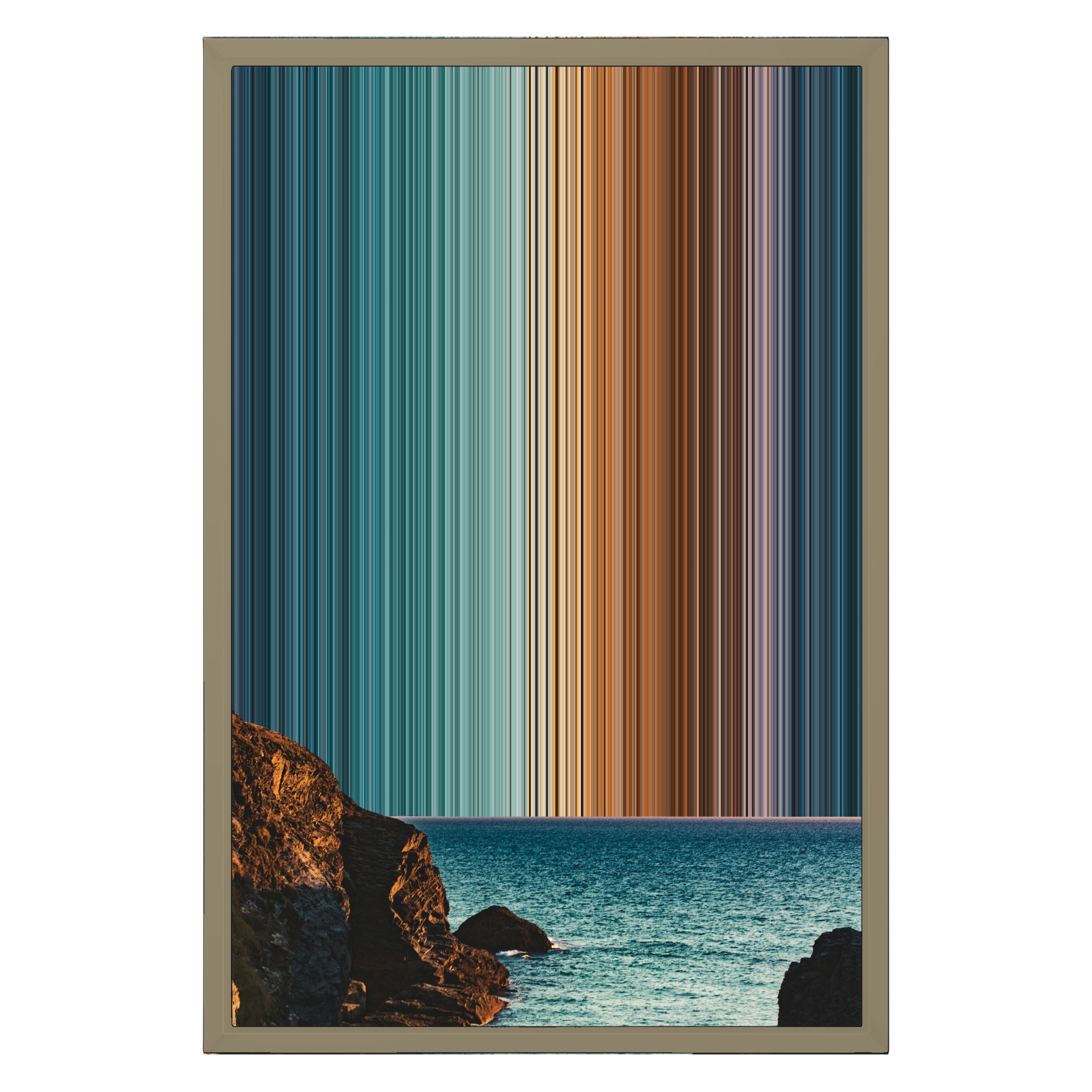 16×24" Framed Canvas - Natural variant