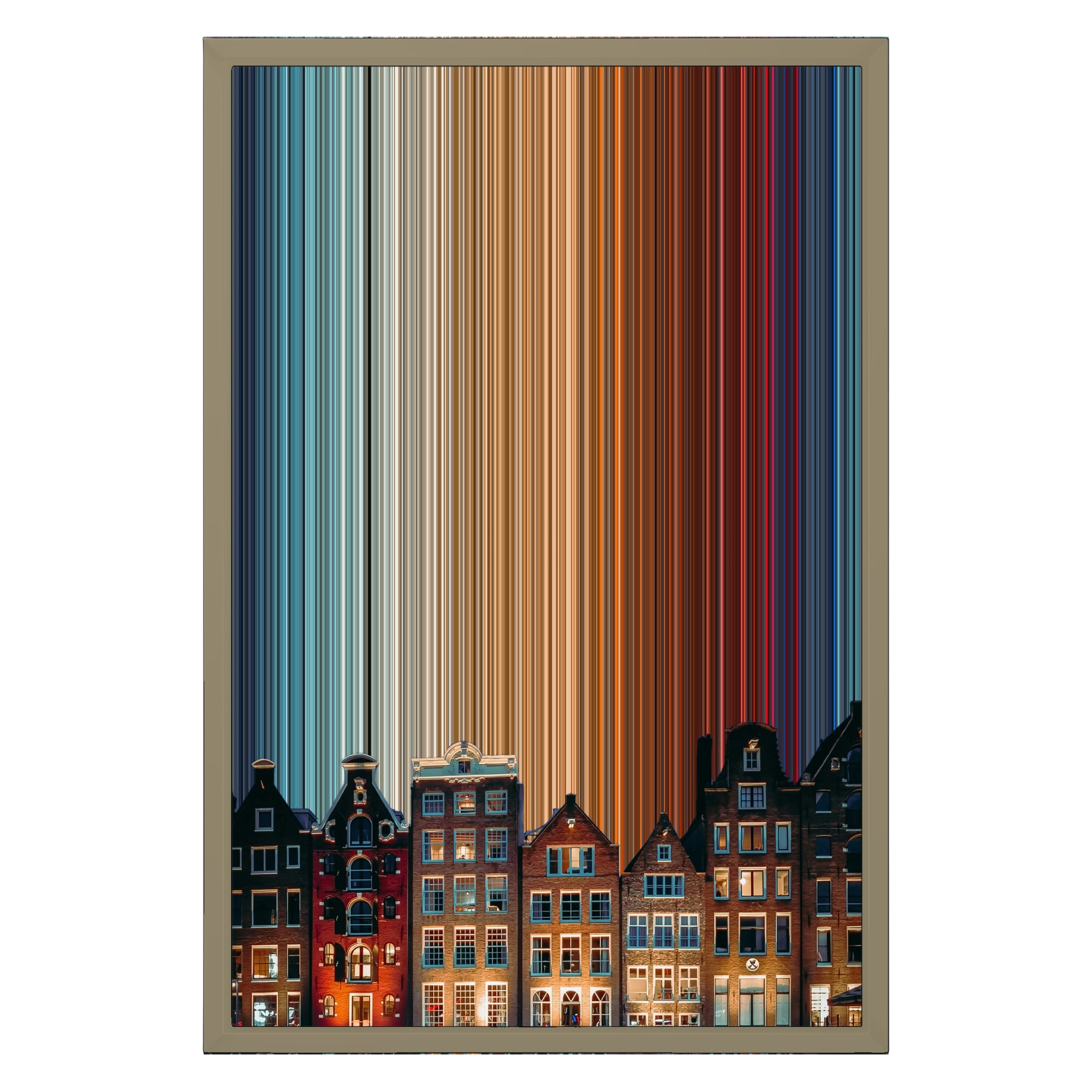 16×24" Framed Canvas - Natural variant