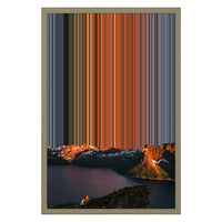 16×24" Framed Canvas - Natural variant