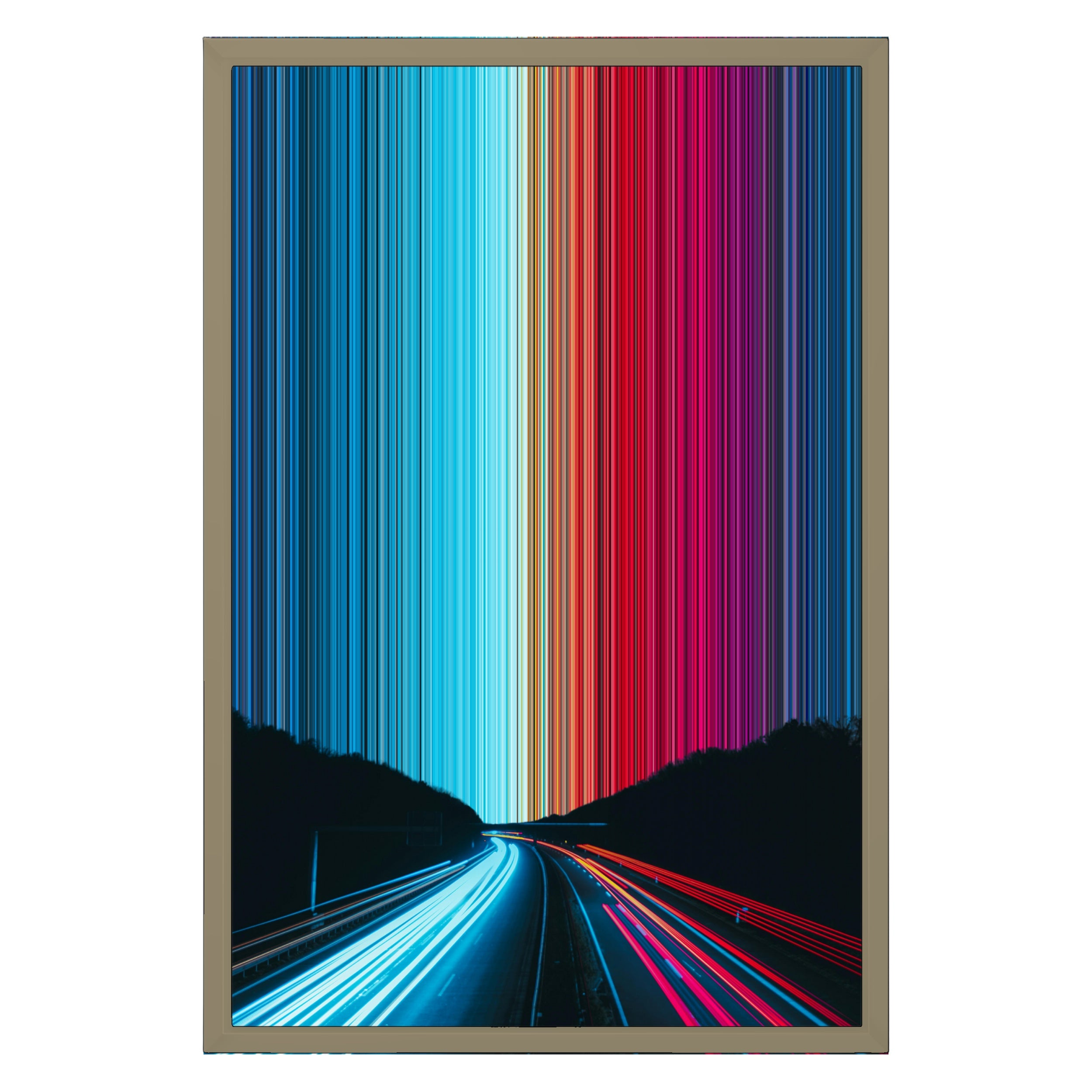 16×24" Framed Canvas - Natural variant