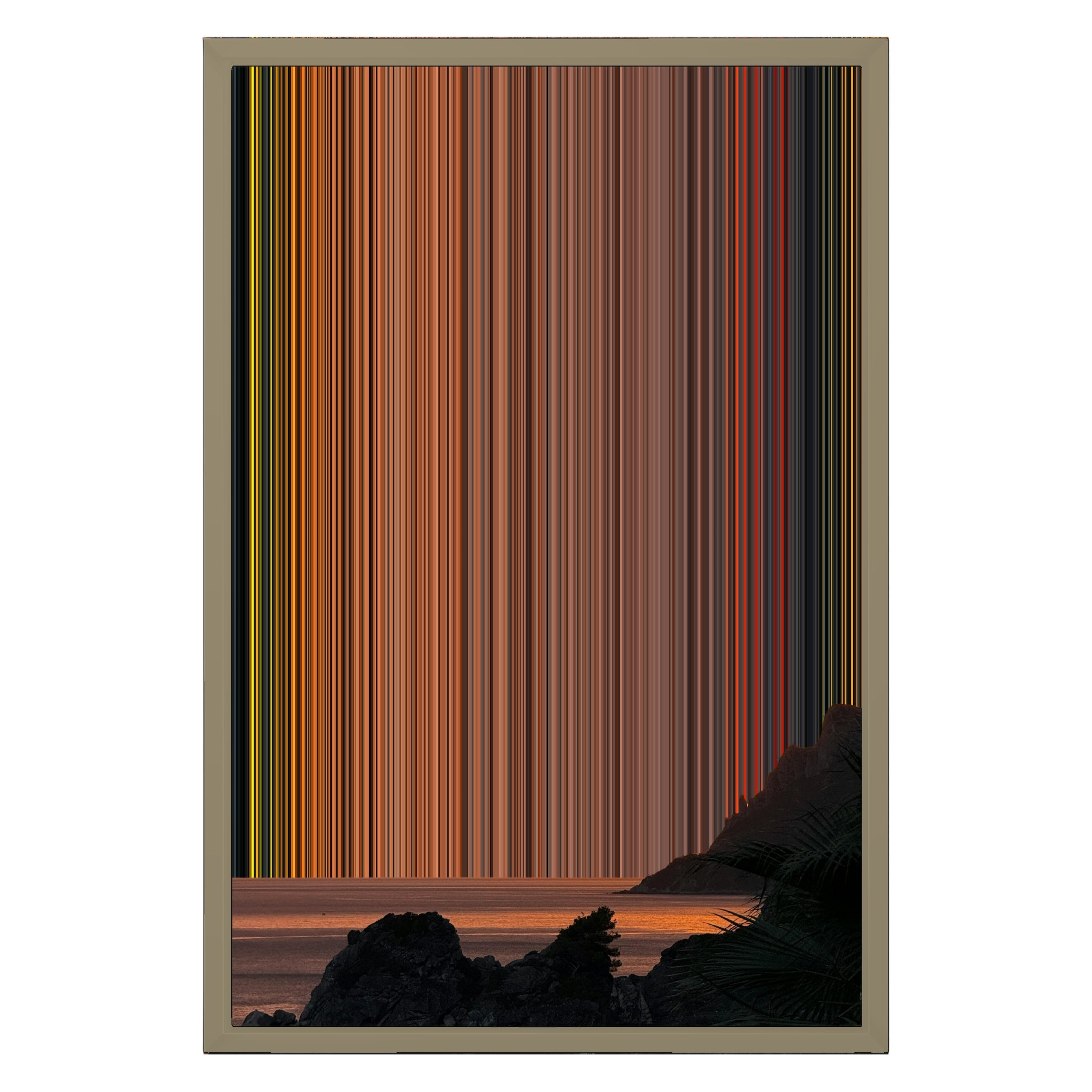 16×24" Framed Canvas - Natural variant