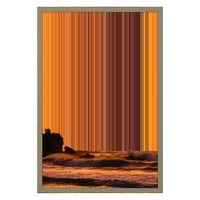 16×24" Framed Canvas - Natural variant