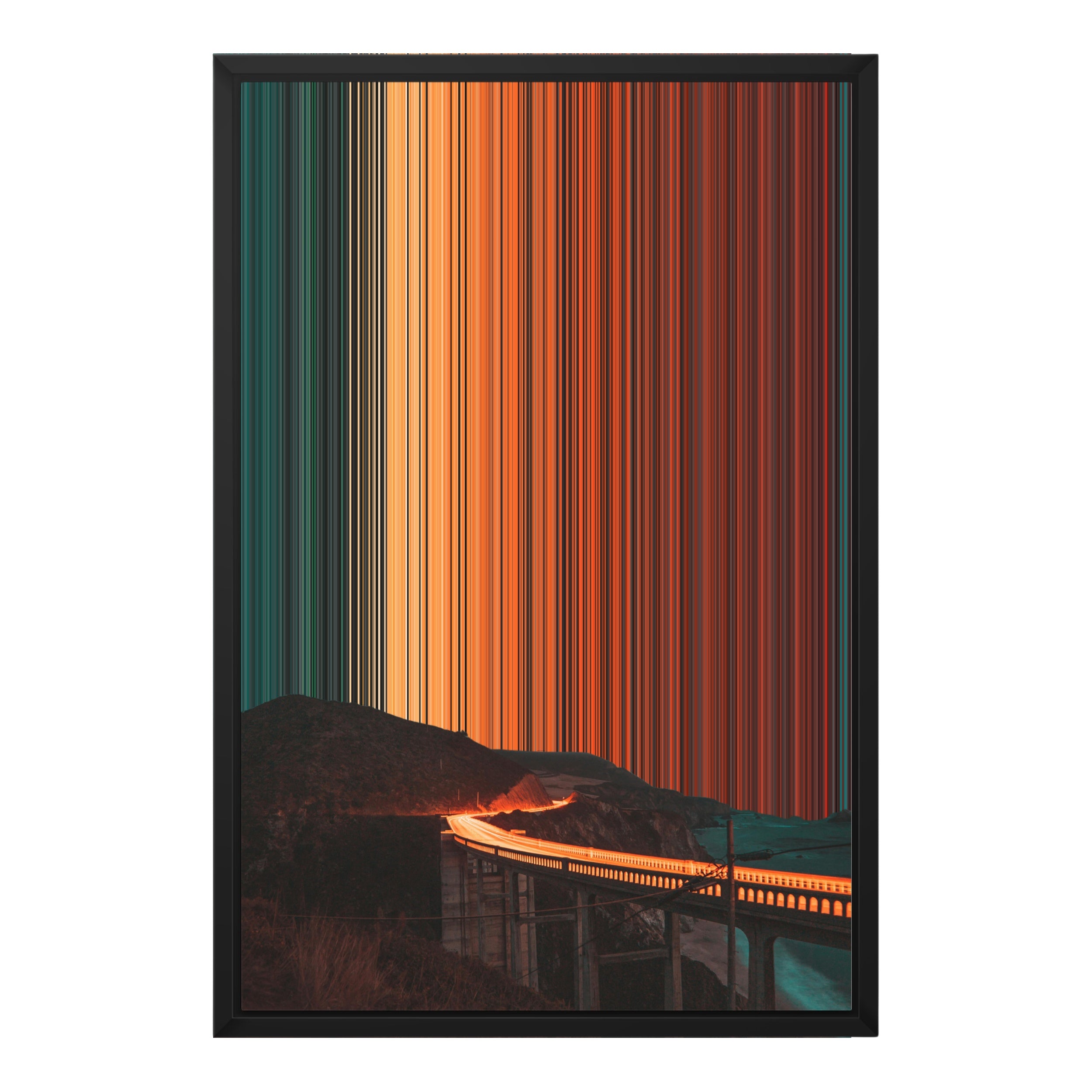 18×24" Framed Canvas - Black variant