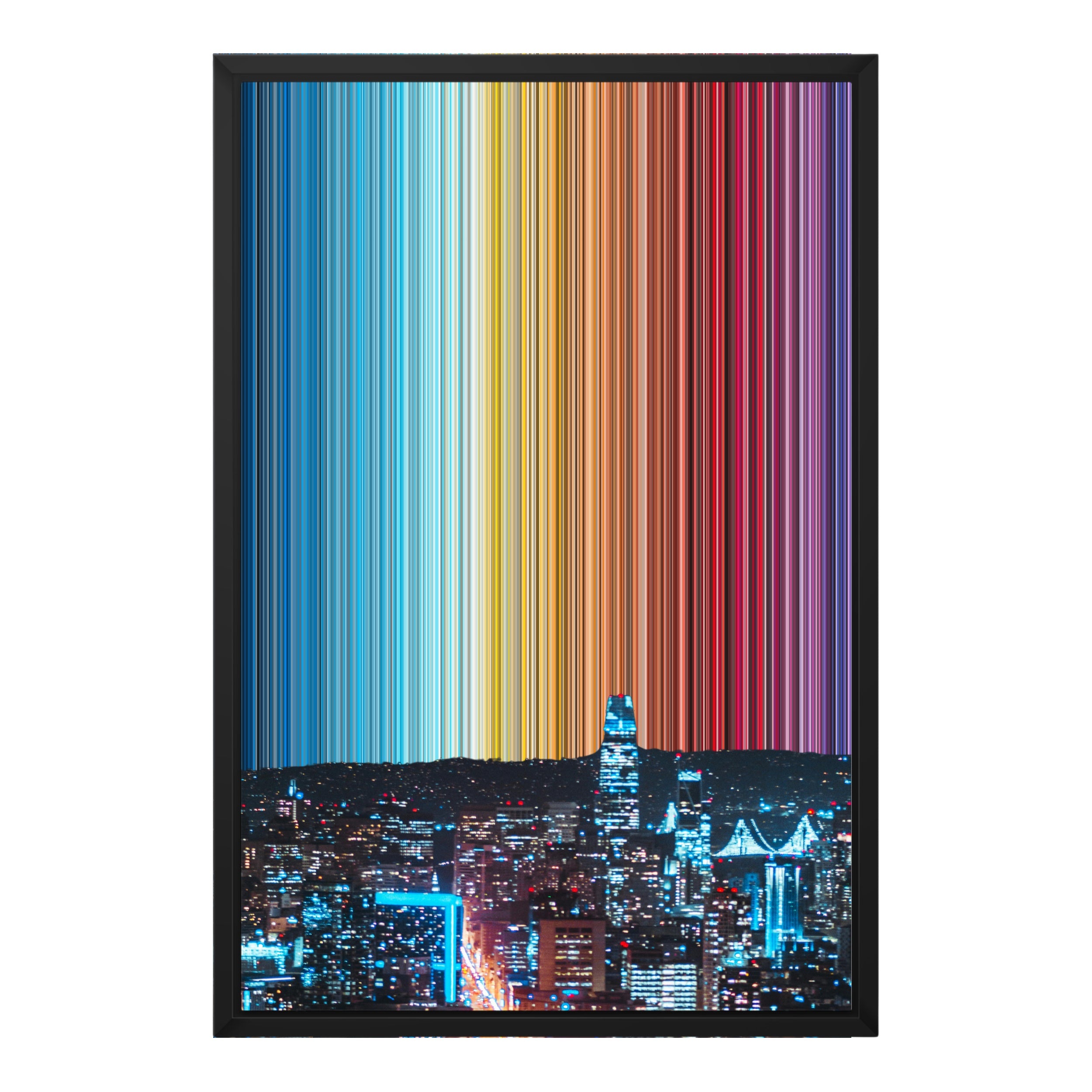 18×24" Framed Canvas - Black variant