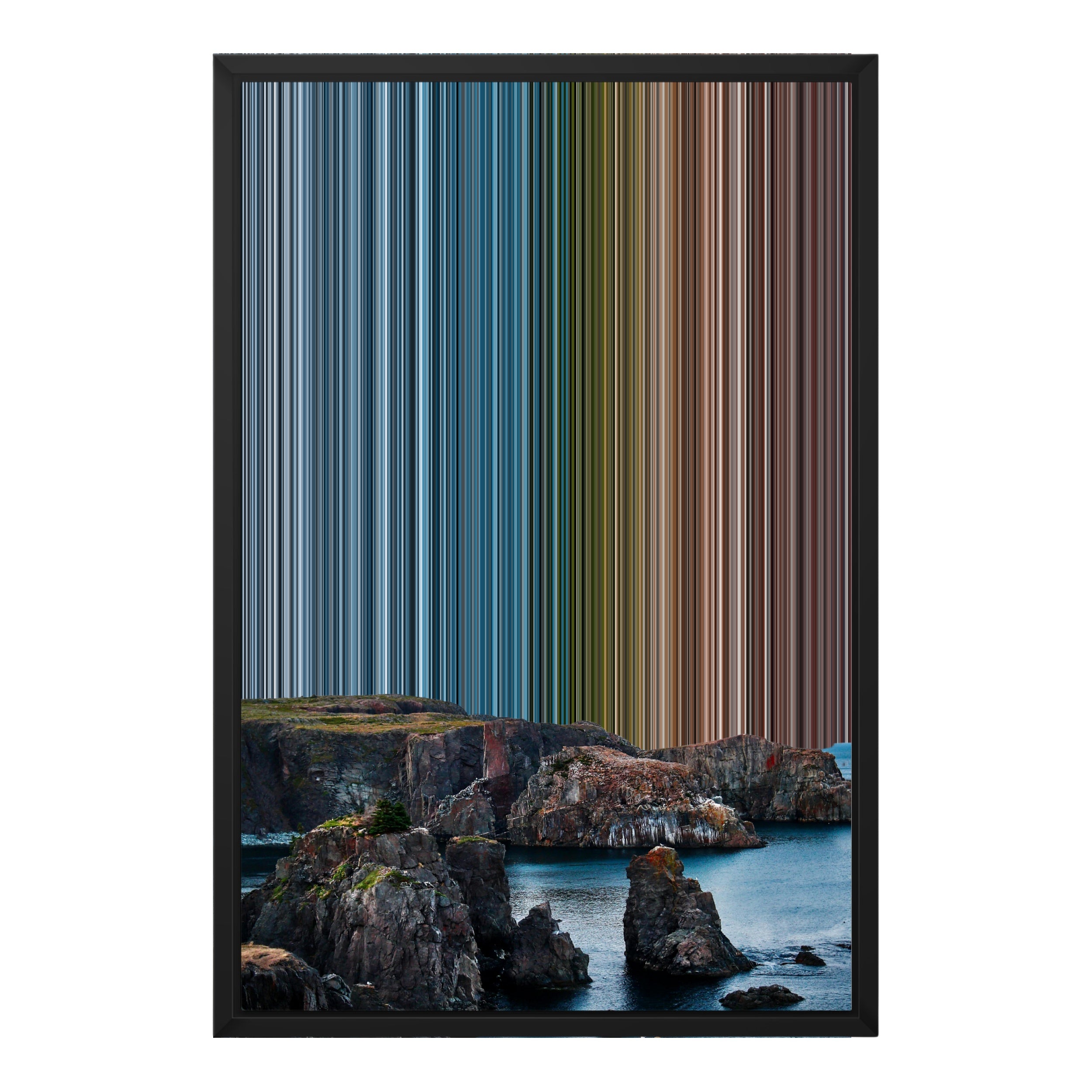 18×24" Framed Canvas - Black variant