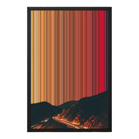 18×24" Framed Canvas - Black variant