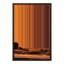 18×24" Framed Canvas - Brown variant