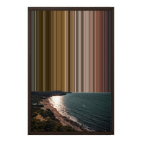 18×24" Framed Canvas - Brown variant