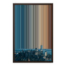 18×24" Framed Canvas - Brown variant