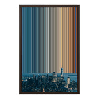 18×24" Framed Canvas - Brown variant