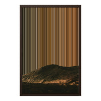 18×24" Framed Canvas - Brown variant