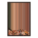 18×24" Framed Canvas - Brown variant