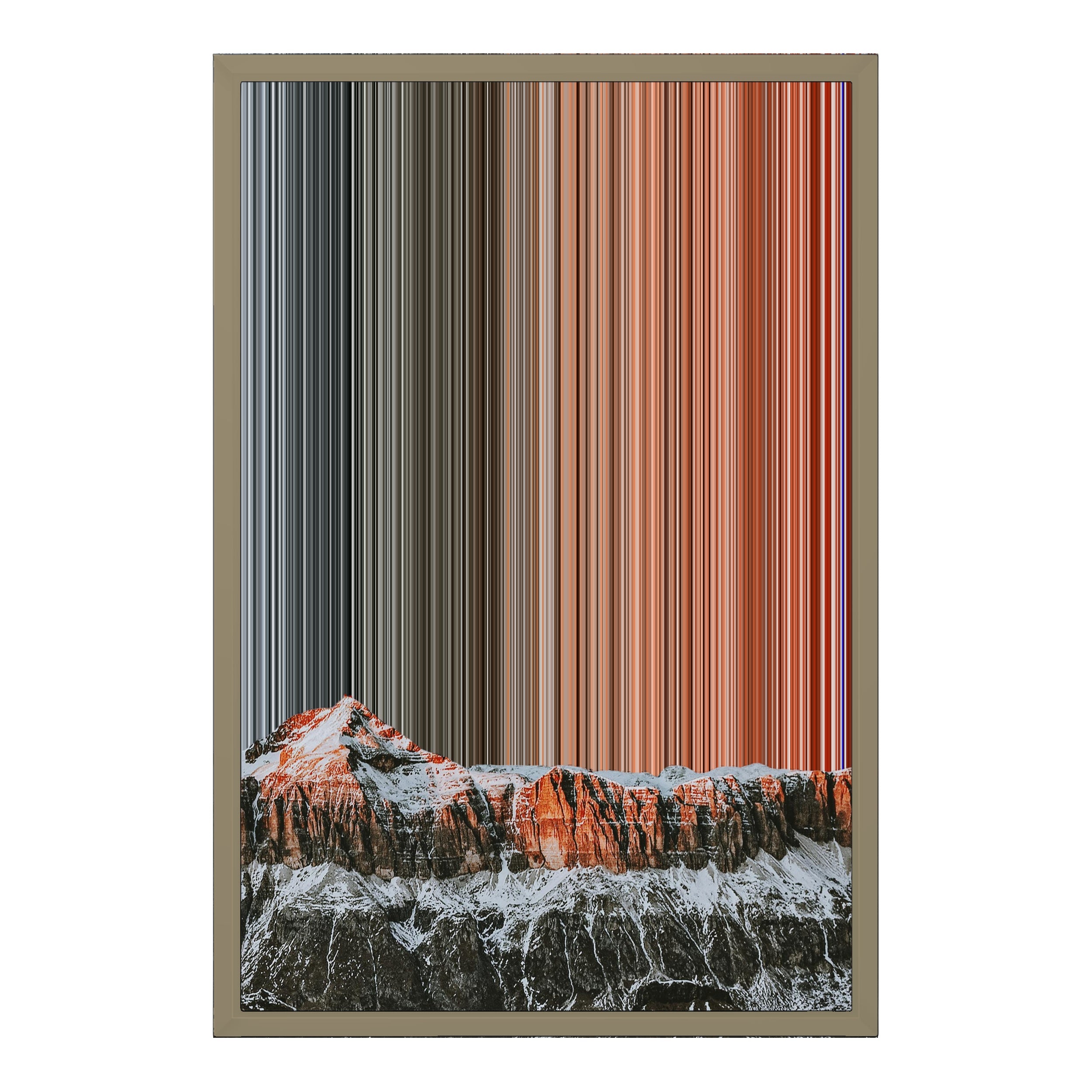 18×24" Framed Canvas - Natural variant