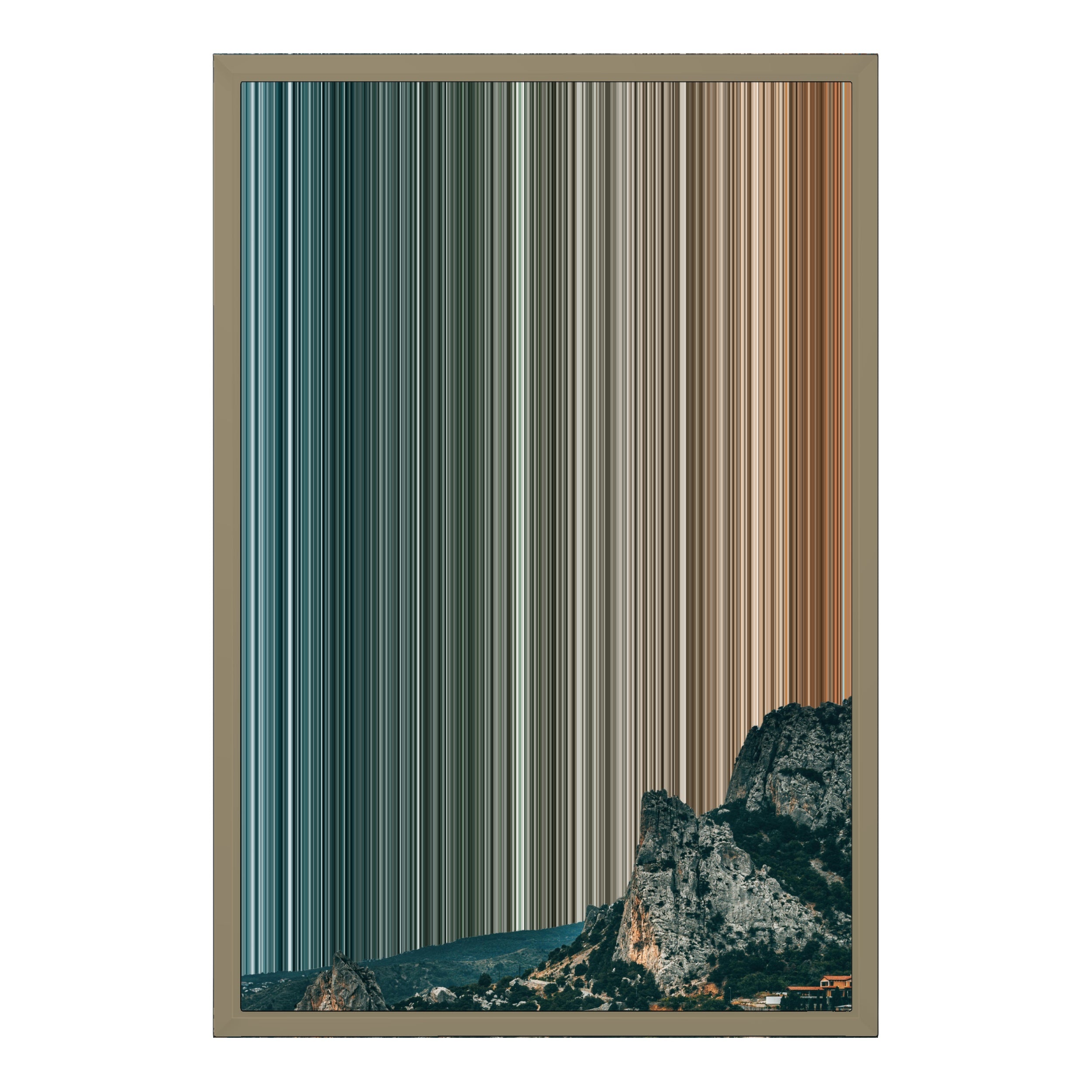 18×24" Framed Canvas - Natural variant