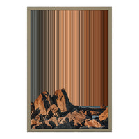 18×24" Framed Canvas - Natural variant