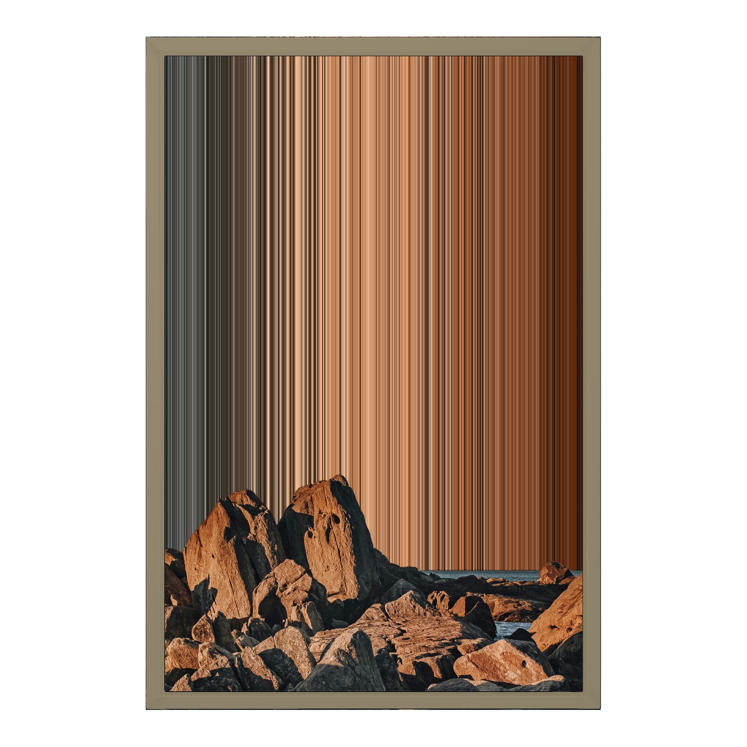 18×24" Framed Canvas - Natural variant