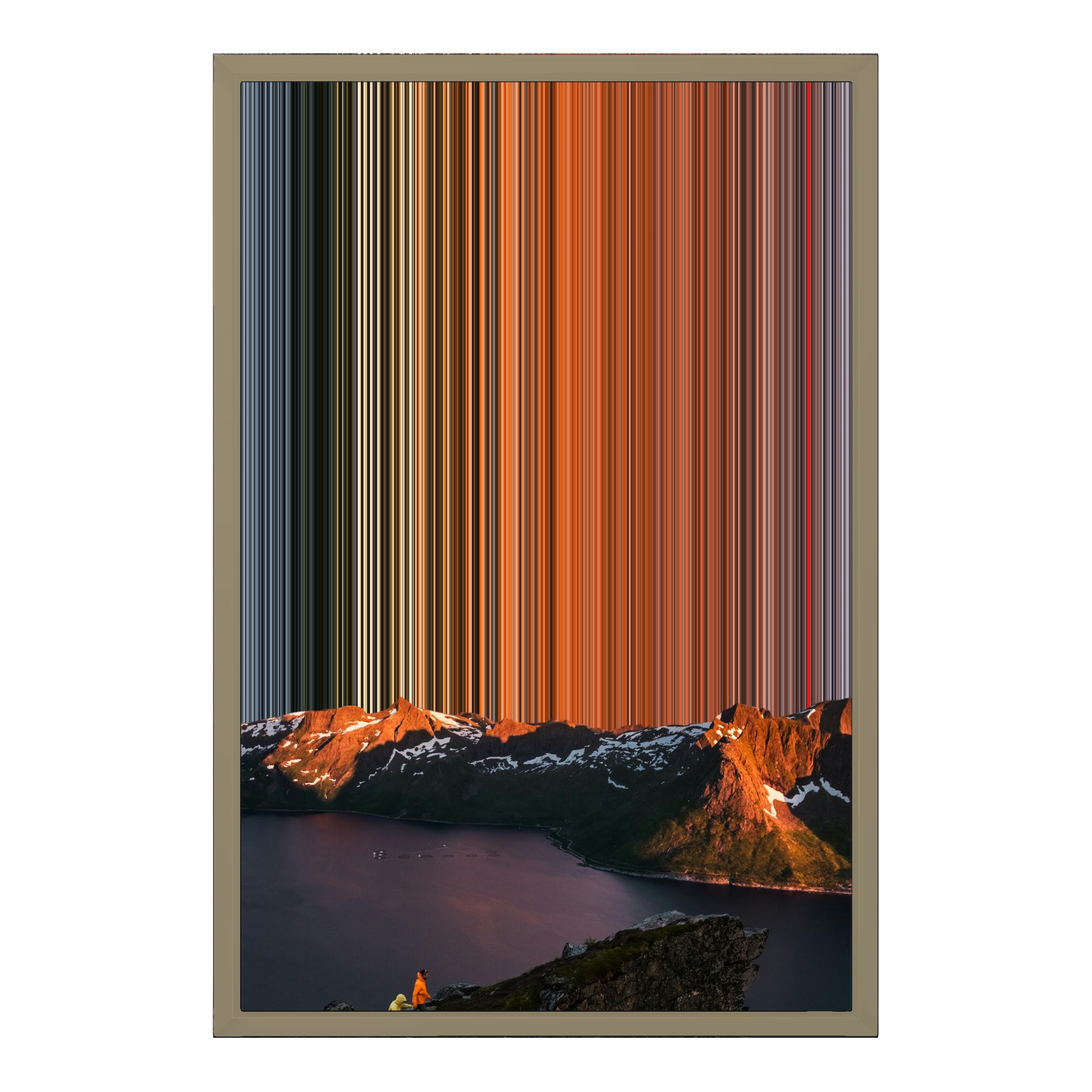 18×24" Framed Canvas - Natural variant