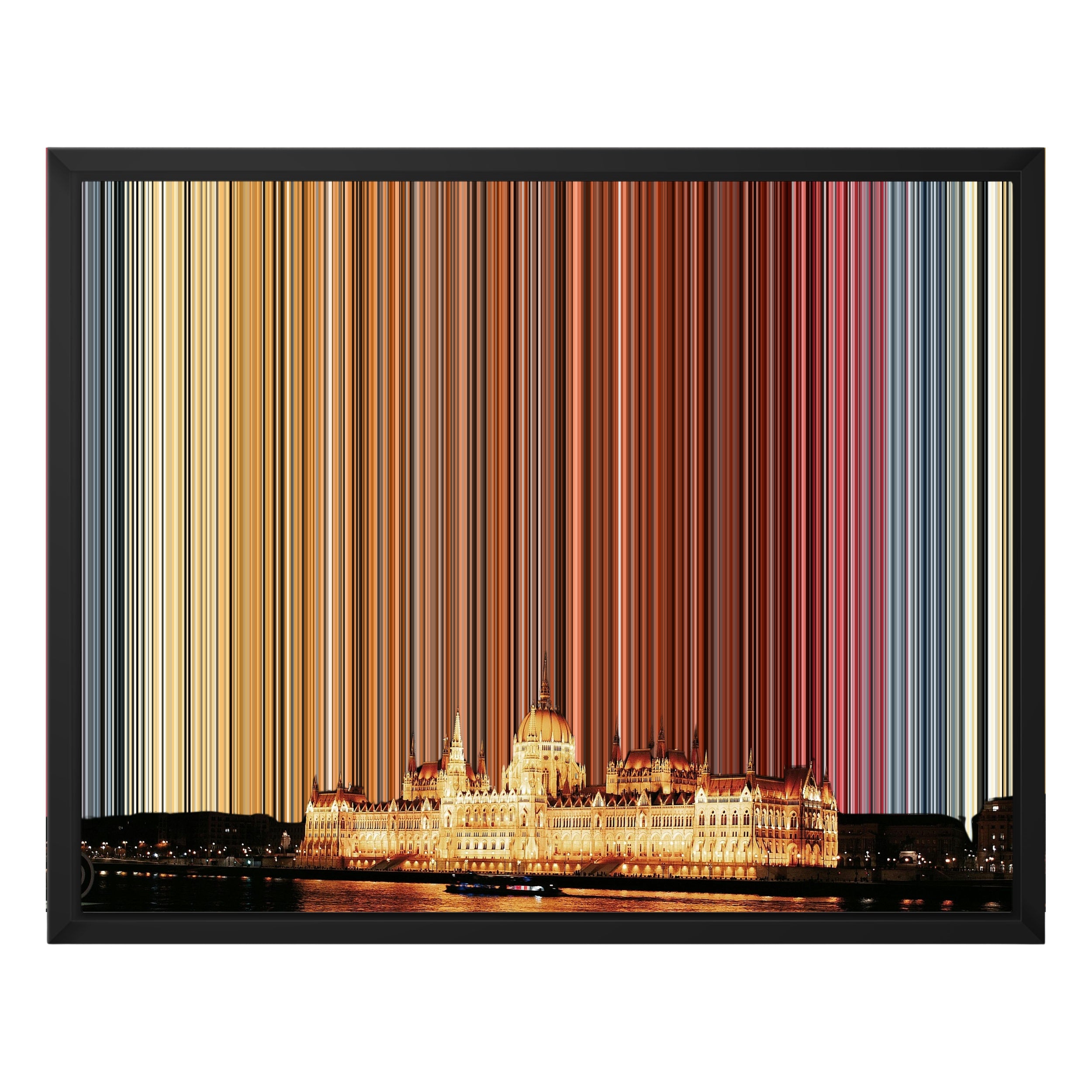 20×16" Framed Canvas - Black variant