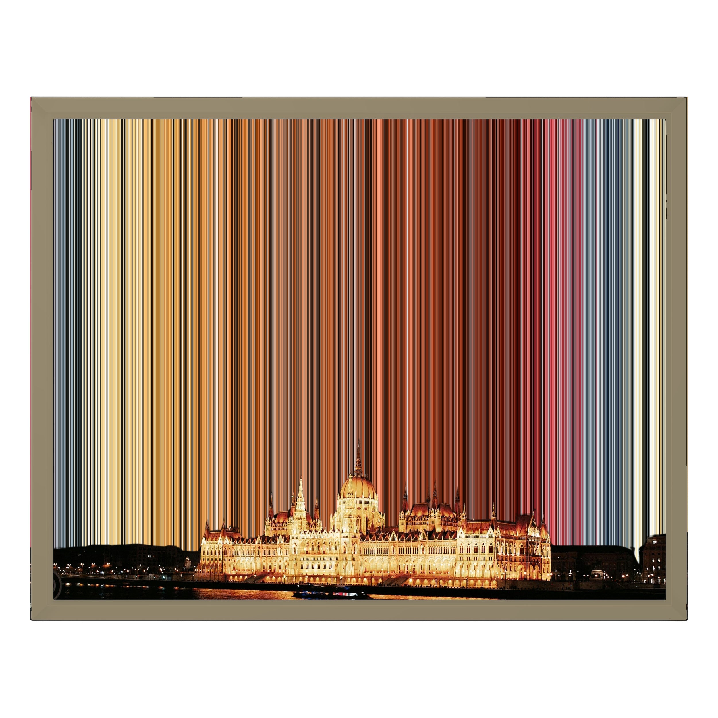 20×16" Framed Canvas - Natural variant