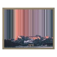 20×16" Framed Canvas - Natural variant