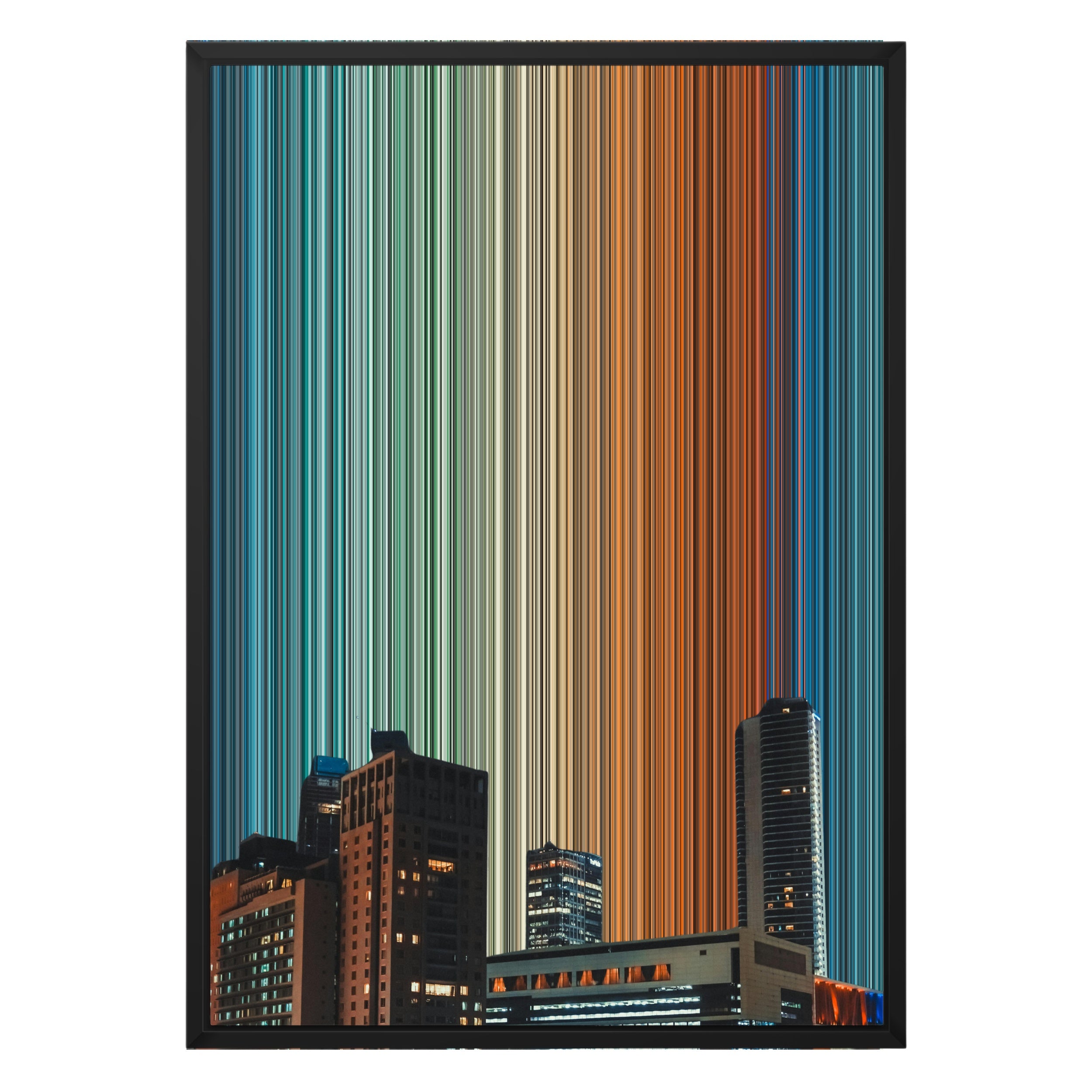 20×28" Framed Canvas - Black variant