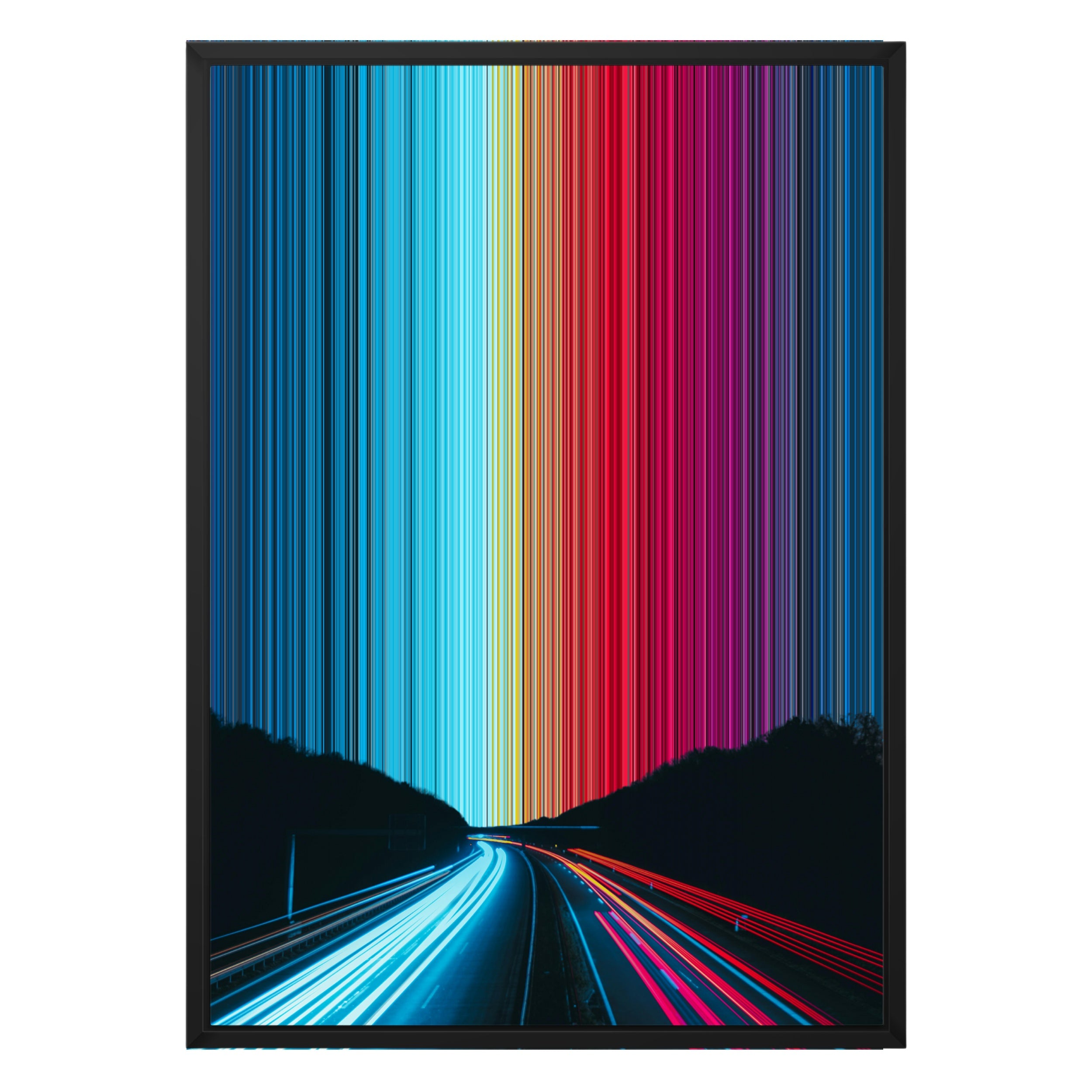 20×28" Framed Canvas - Black variant