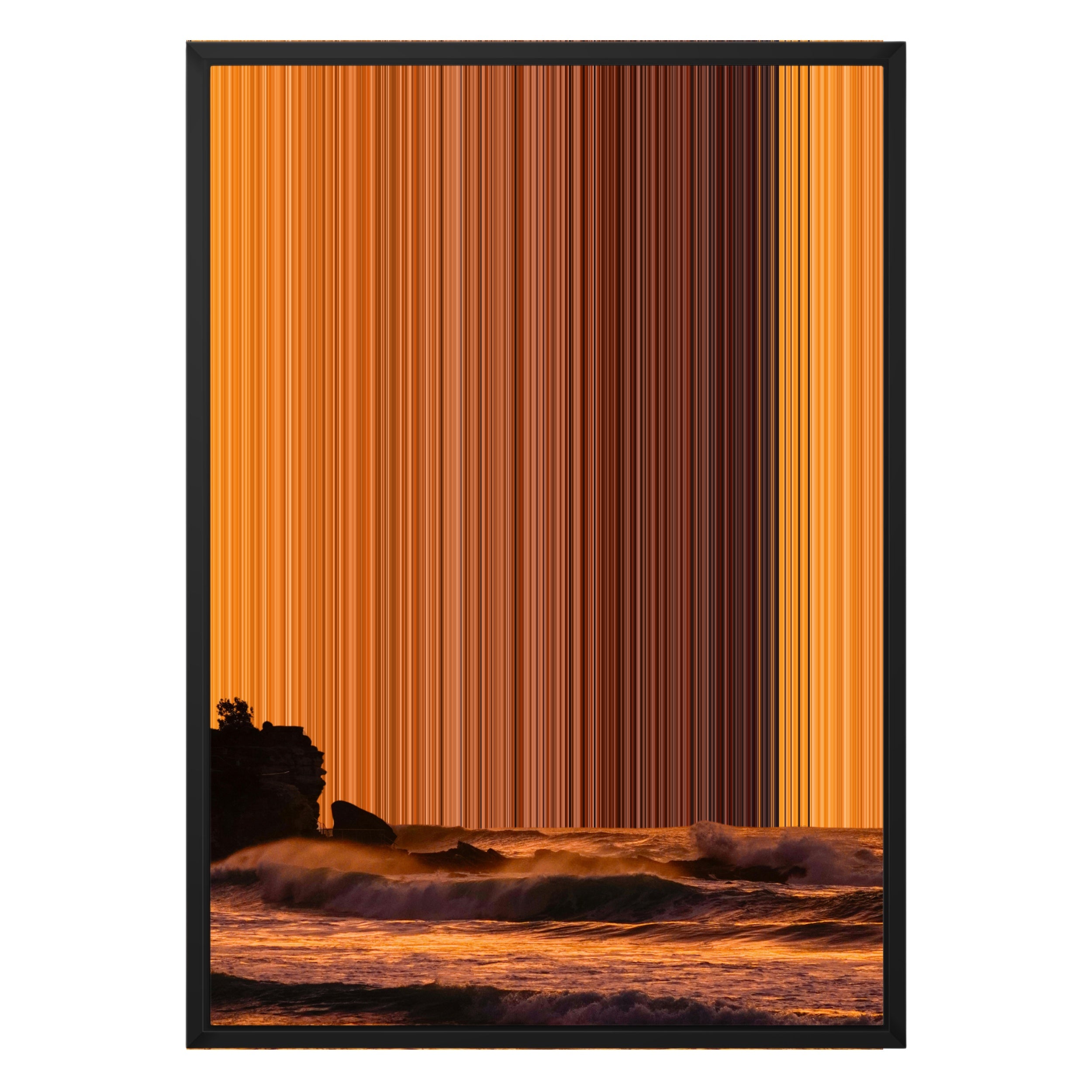 20×28" Framed Canvas - Black variant