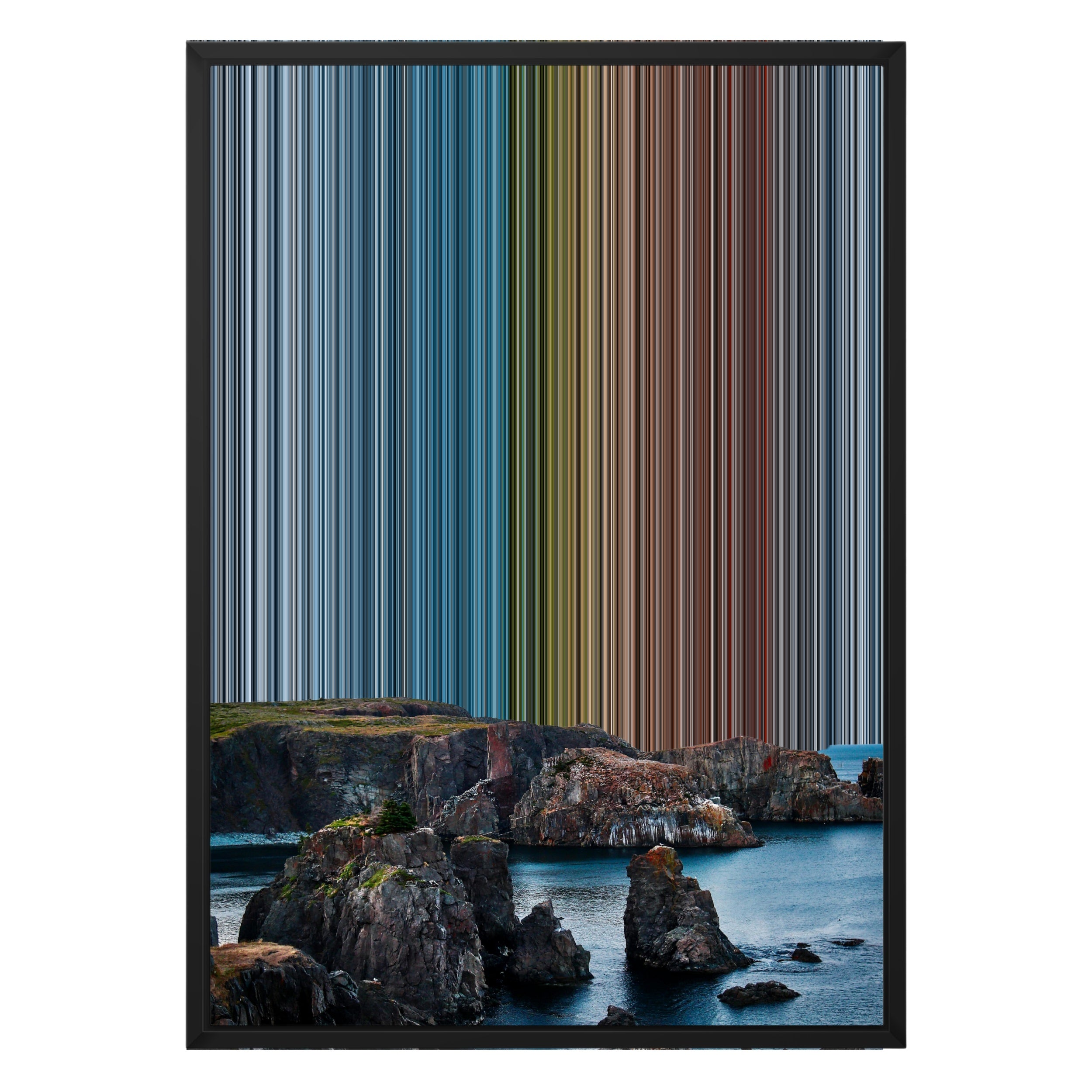 20×28" Framed Canvas - Black variant