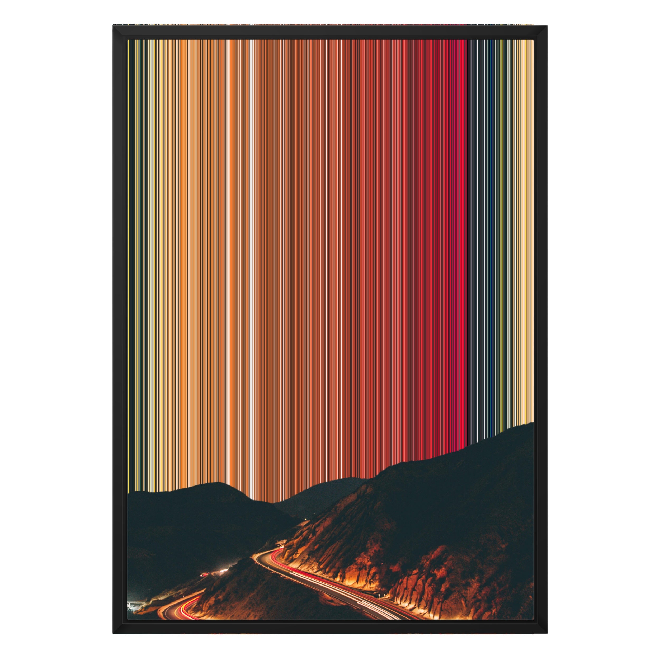 20×28" Framed Canvas - Black variant