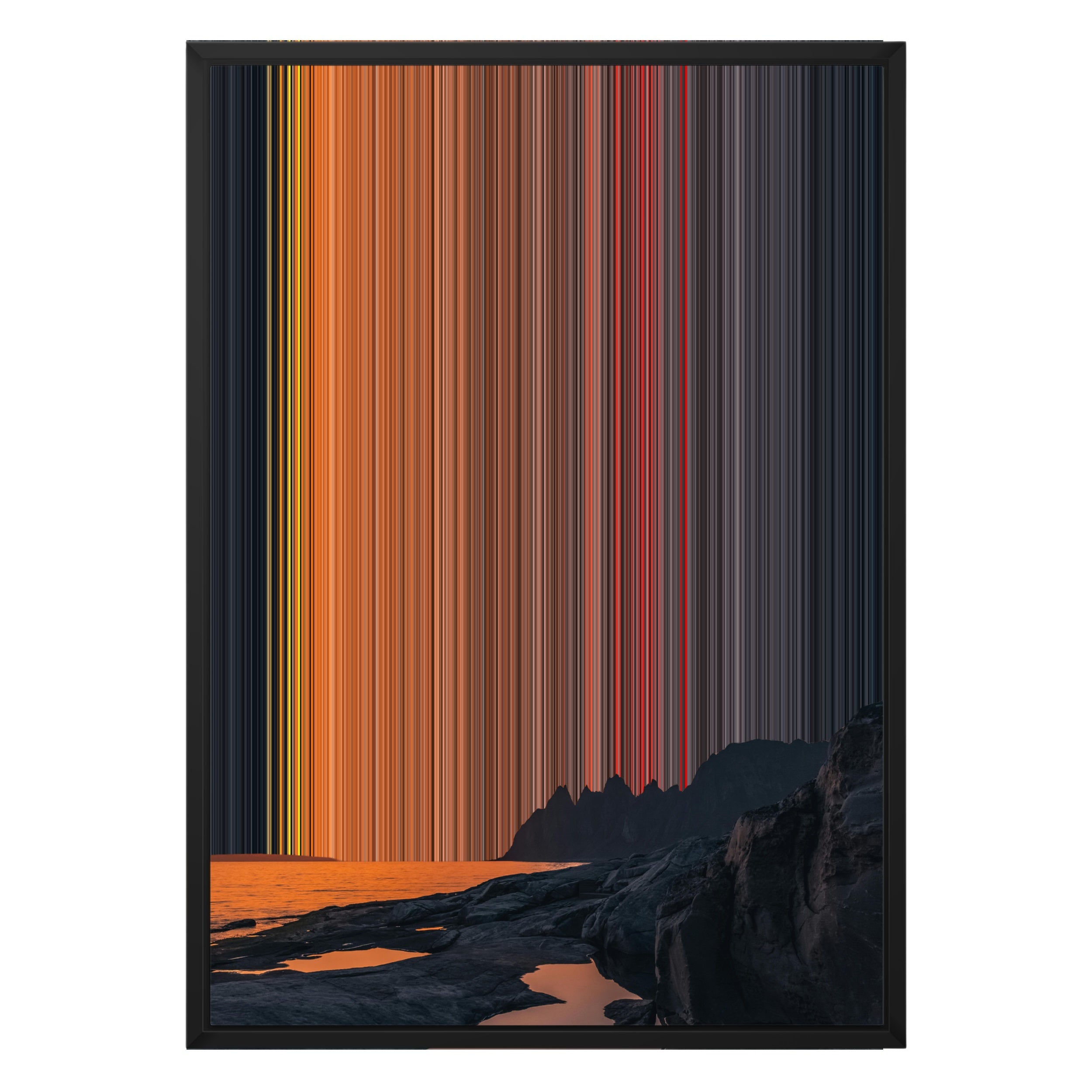 20×28" Framed Canvas - Black variant