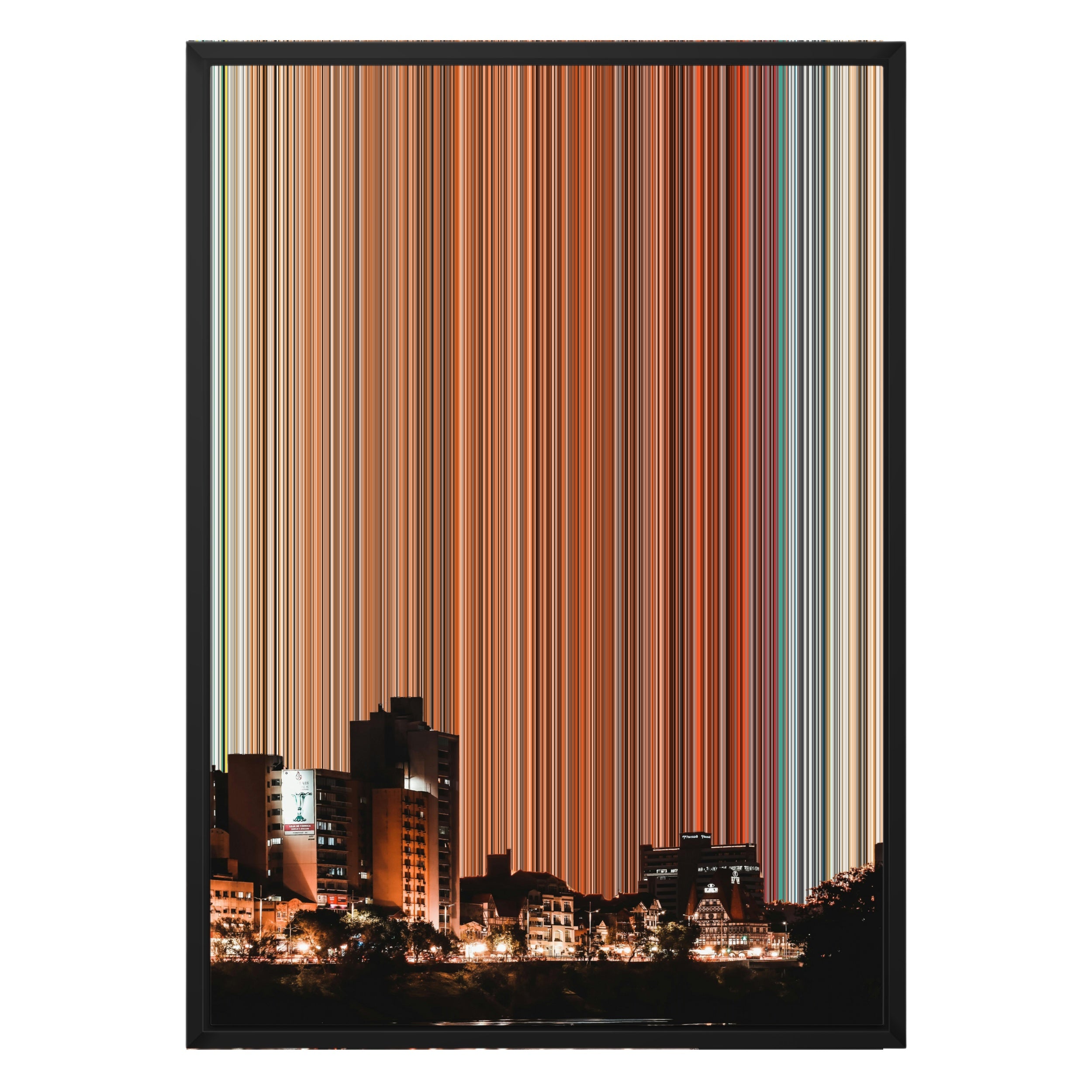 20×28" Framed Canvas - Black variant