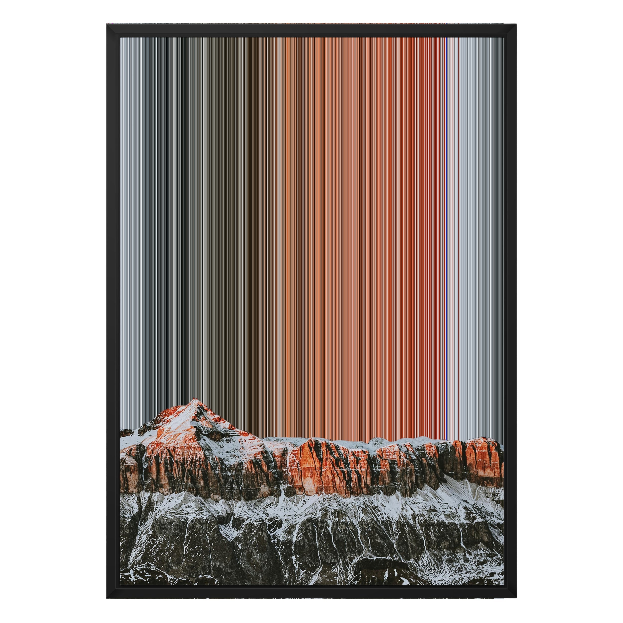 20×28" Framed Canvas - Black variant