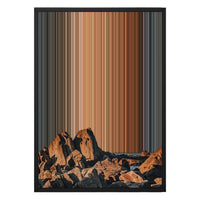 20×28" Framed Canvas - Black variant