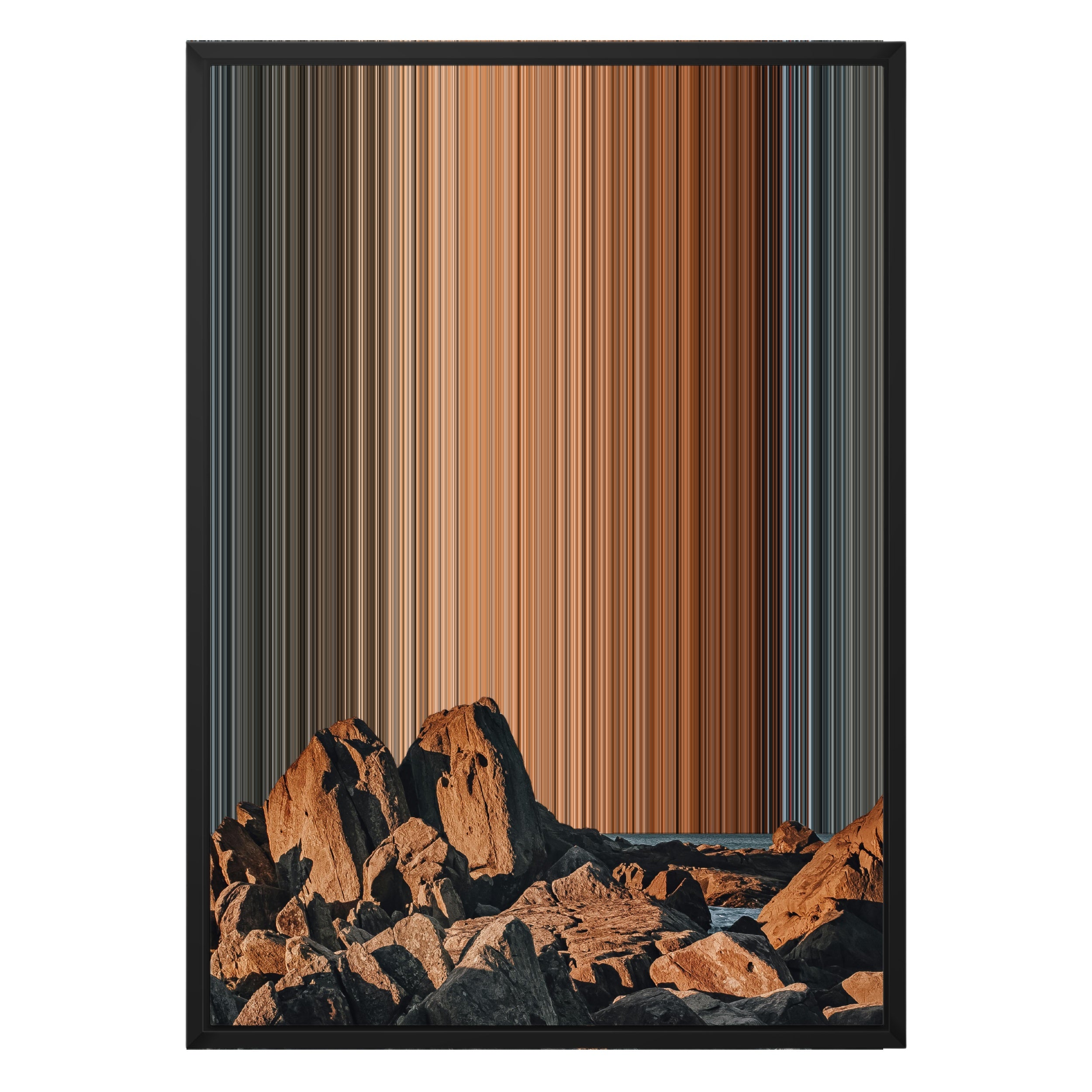 20×28" Framed Canvas - Black variant