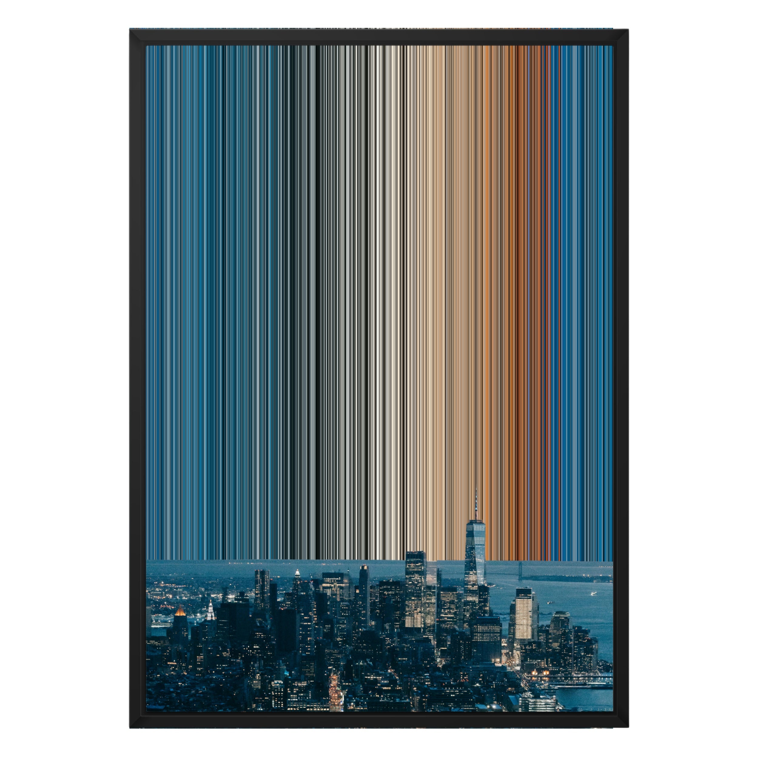 20×28" Framed Canvas - Black variant